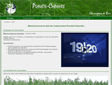 Tablet Screenshot of planetechanvre.com